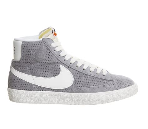 nike blazer mid grey herren